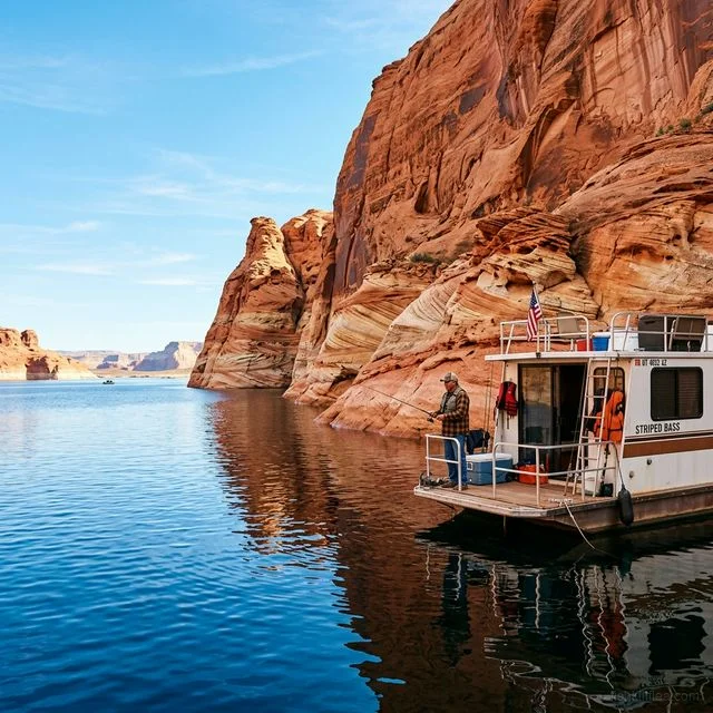 Lake Powell & Lake Mead Fishing License (2026) — AZ/UT/NV Border Rules & Regulations