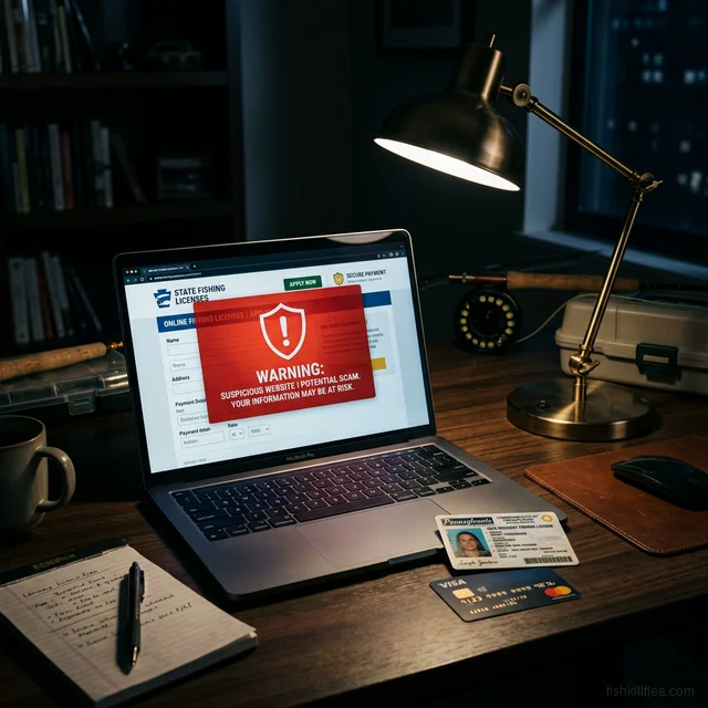 Fishing License Scams & Fake Websites: How to Avoid Getting Ripped Off (2026)
