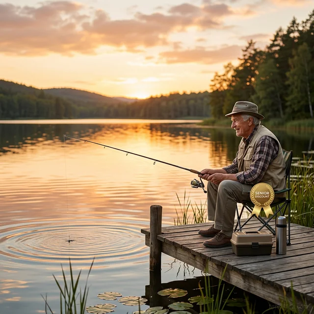 Complete guide to senior fishing license discounts, free licenses for 65+, and reduced rates for older anglers across all 50 US states.