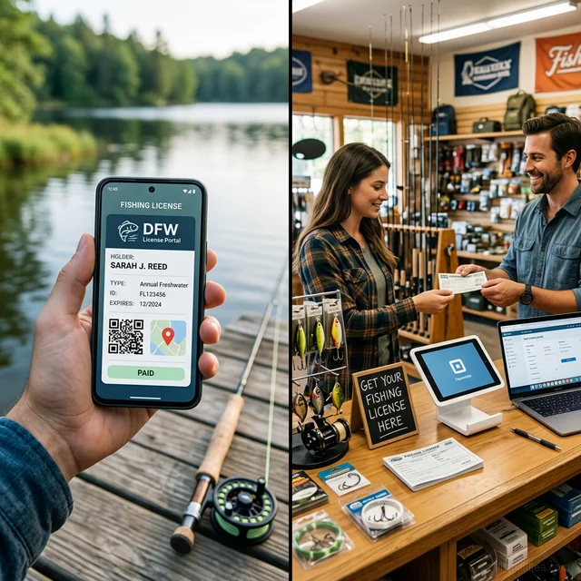 Where to Buy a Fishing License (2026) — Every Retailer, Portal & Location