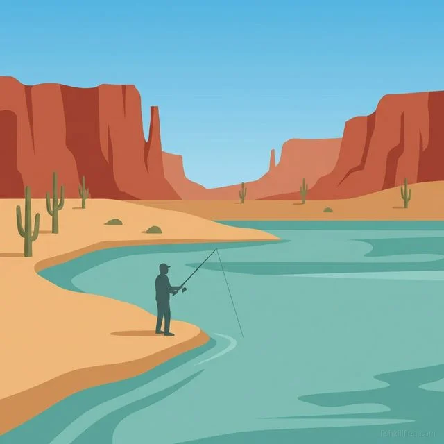 Fishing in Arizona