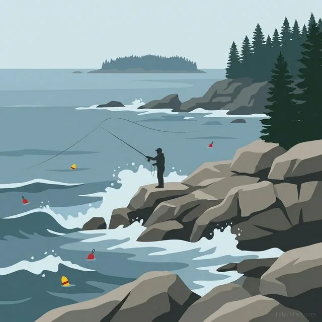 Fishing in Maine